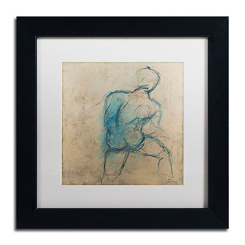 Trademark Fine Art Joarez 'Iron Man' 11" x 11" Matted Framed (190836234752)