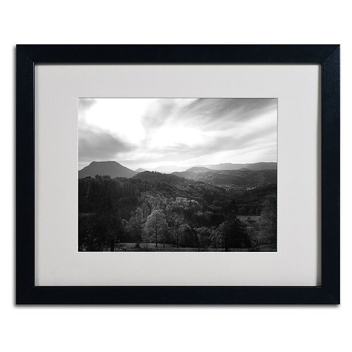 Trademark Philippe Sainte-Laudy "Over the Lighting" Art, White Matte With Black Frame, 16" x 20" (65dcf812e8837636b11a2951_ud)