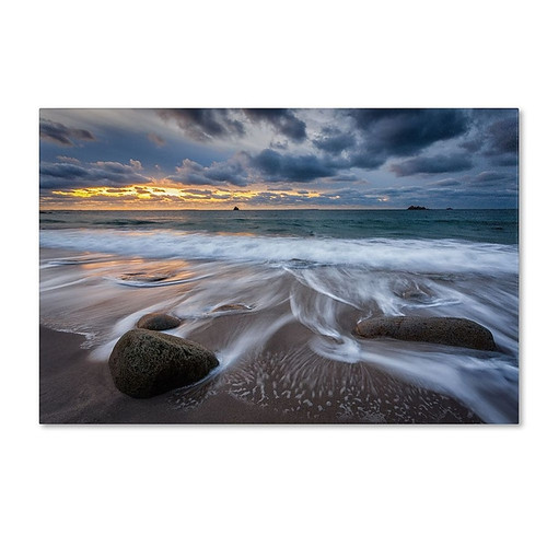 Trademark Fine Art 12" x 19" Wooden Frame Song of Water (65dcf8bbe8837636b11a2c57_ud)