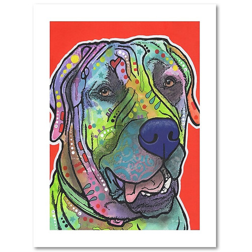 Trademark Fine Art Dean Russo 'Zeus' 18" x 24" Paper Rolled (190836176571)