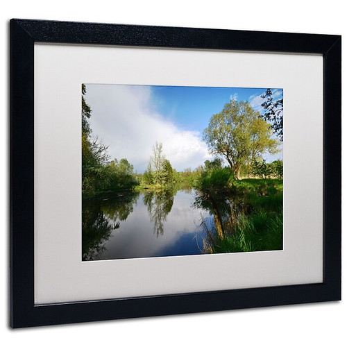 Trademark Philippe Sainte-Laudy "Rise Above" Art, White Matte With Black Frame, 16" x 20" (65dcfa1fe8837636b11a32cd_ud)