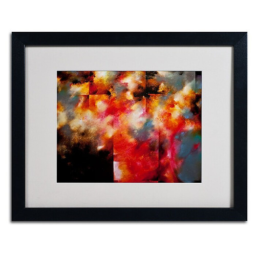Trademark CH Studios "Dreamscape" Art, White Matte W/Black Frame, 16" x 20" (65dcfa69e8837636b11a3441_ud)