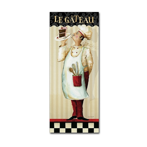 Trademark Fine Art Lisa Audit 'Chef's Masterpiece IV' 10 x 24 (WAP0183-C1024GG)