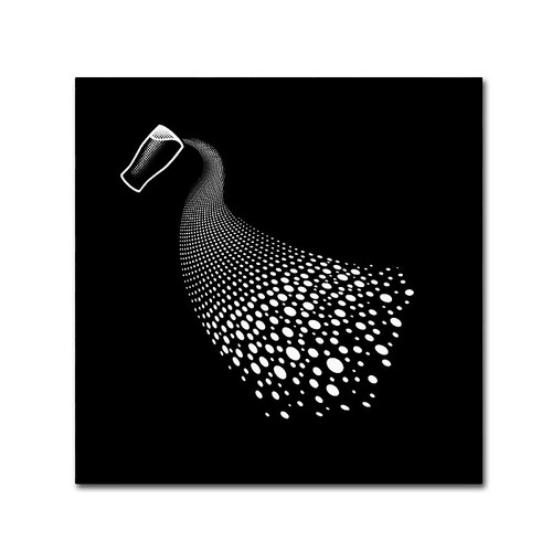 Trademark Fine Art Guinness Brewery 'Guinness XII' 14" x 14" Wall Art (190836244157)
