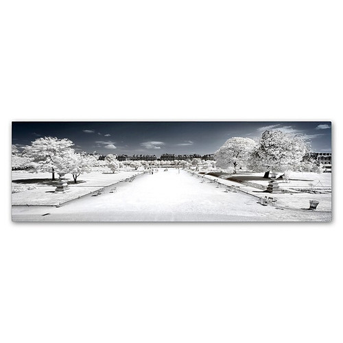 Trademark Fine Art Philippe Hugonnard 'Another Look at Paris XVII' 8" x 24" Canvas Stretched (190836043989)