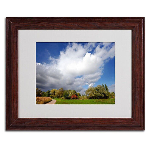 Trademark Philippe Sainte-Laudy "Dust in the Wind" Art, White Matte With Wood Frame, 11" x 14" (65dcfae4e8837636b11a368b_ud)