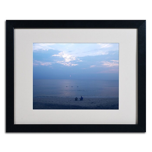 Trademark Monica Fleet "Passionate Dream" Art, White Matte W/Black Frame, 16" x 20" (65dcfb9be8837636b11a39bf_ud)
