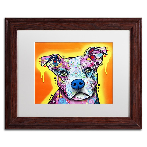 Trademark Fine Art Dean Russo 'A Serious Pit' 11" x 14" Matted Framed (190836153008)