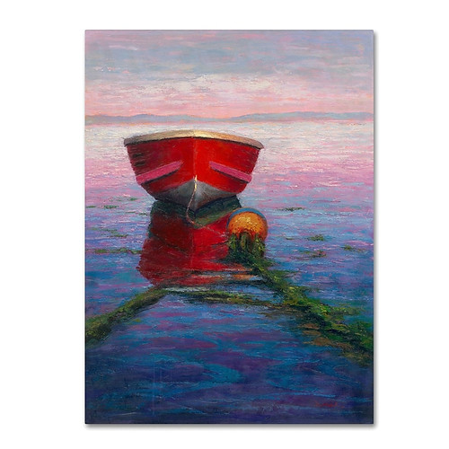 Trademark Fine Art Daniel Moises 'Tranquility' 14" x 19" Canvas Stretched Art Print (190836278268)