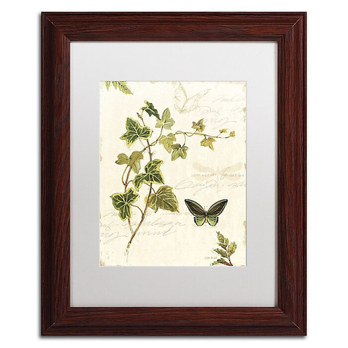 Trademark Fine Art Lisa Audit 'Ivies and Ferns IV' 11 x 14 (WAP0220-W1114MF)