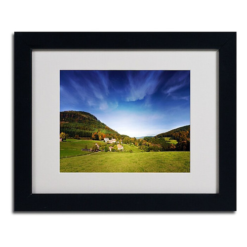 Trademark Philippe Sainte-Laudy "Nature Vosgienne" Art, White Matte With Black Frame, 11" x 14" (65dcfc7be8837636b11a3dc5_ud)