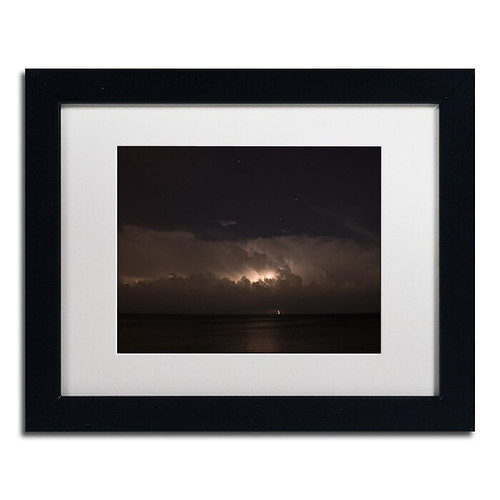 Trademark Fine Art Kurt Shaffer 'Big Dipper Thunderstorm' 11 x 14 (KS01058-B1114MF)
