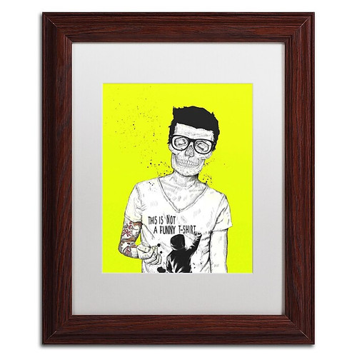 Trademark Fine Art Balazs Solti 'Hipsters Not Dead Color' 11" x 14" Matted Framed (190836181216)