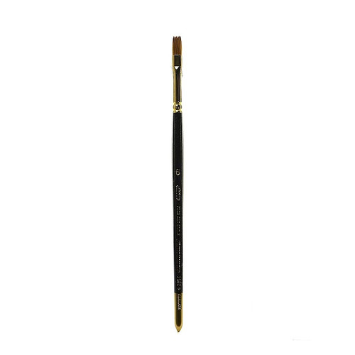 Silver Brush Renaissance Series Brushes, Short Handle 6 Bright (30726)