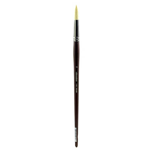 Silver Brush Silverstone Series Hog Bristle Brushes 10 Round 1100 (1100-10)