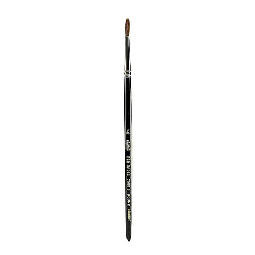 Silver Brush Pure Red Sable Brushes, 4 Round (60881)