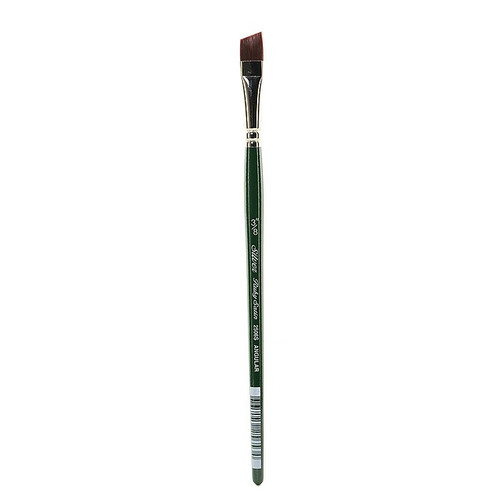 Silver Brush Ruby Satin Series Synthetic Brushes Short Handle 3/8 In. Angular 2506S (65dd044ee8837636b11a756c_ud)