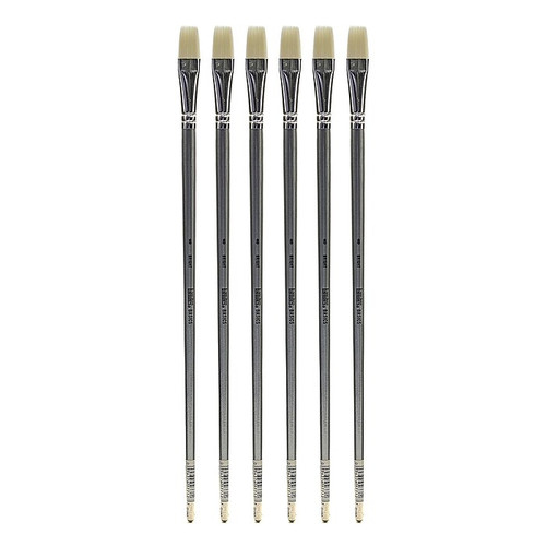 Liquitex Basics Brushes bright no. 8 [Pack of 6] (PK6-6922008)