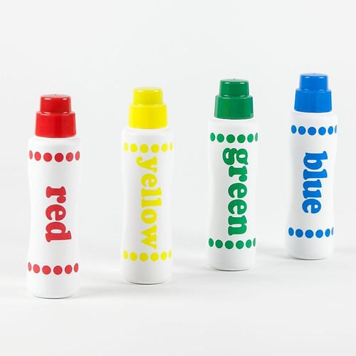 Do-A-Dot Art™ 4 Piece Rainbow Washable Marker Set, 2.5 oz., Assorted (65dd0509e8837636b11a7ba2_ud)