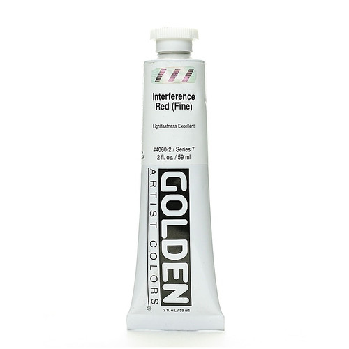 Golden Iridescent And Interference Acrylic Paints Interference Red Fine 2 Oz. (65dd0546e8837636b11a7d98_ud)