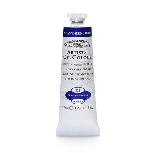 Winsor  And  Newton Artists' Oil Colours Indanthrene Blue 321 37 Ml (1214321)