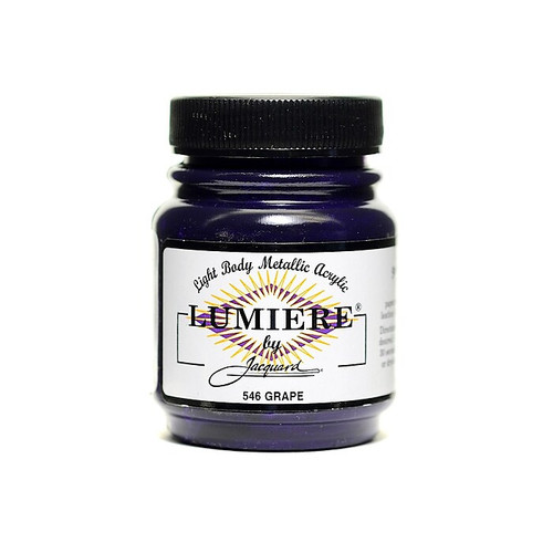 Jacquard Lumiere Artist Acrylics Grape Pack Of 3 (86768-Pk3)