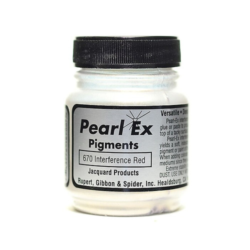 Jacquard Pearl Ex Powdered Pigments Interference Red 0.50 Oz. [Pack Of 3] (65dd05cfe8837636b11a81f2_ud)