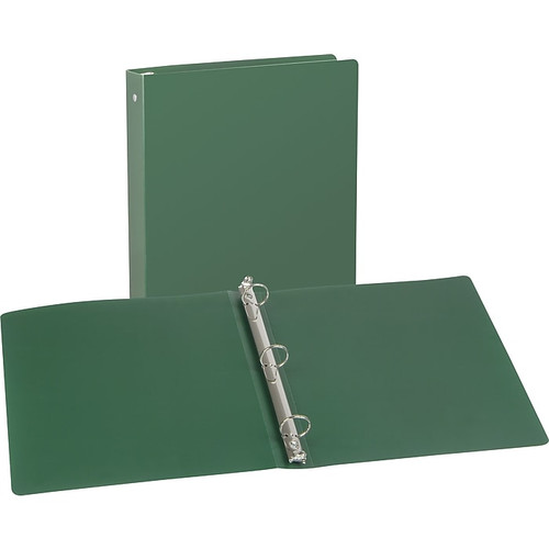 ACCO ACCOHIDE 1" Flexible Non View Binder, Forest Green (39716)