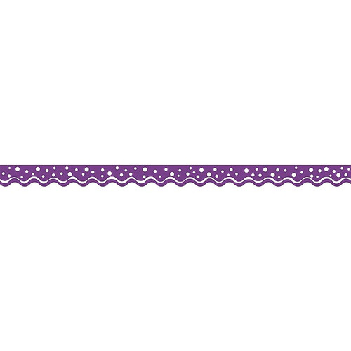 Barker Creek Happy Grape Double-Sided Scalloped Edge Border, 39' x 2.25", 13/Pack (65dd08fde8837636b11aa3b4_ud)