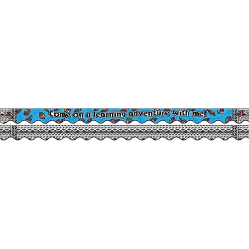 Barker Creek 39'L Learning Adventure Double-Sided Scalloped Trim (BC914)