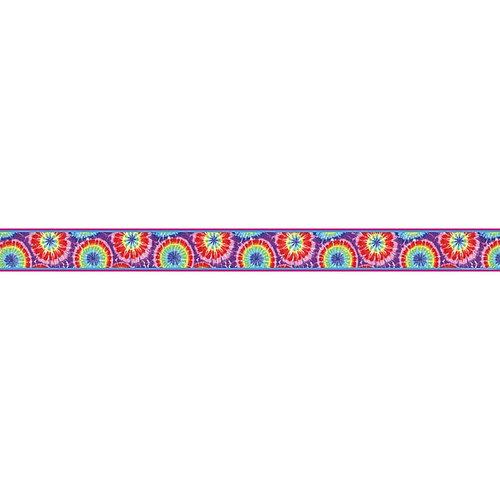 Barker Creek 35" x 3" Double-Sided Border, Tie-dye & Flower Power, 12/Pack (LL935)