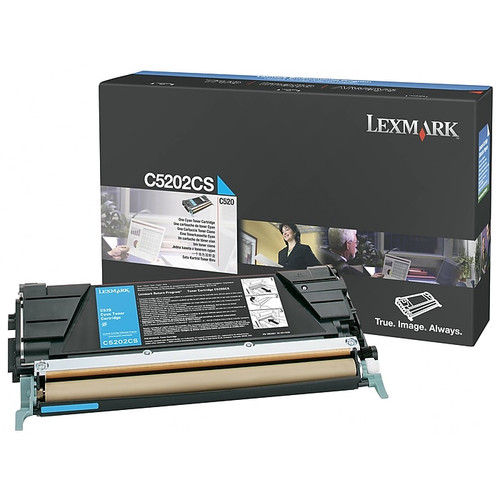 Lexmark C5220CS Cyan Standard Yield Toner Cartridge (65dd0fcde8837636b11ab874_ud)