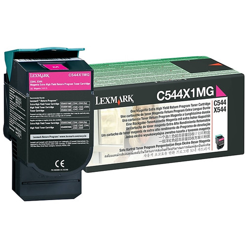 Lexmark C544 Magenta Extra High Yield Toner Cartridge (65dd0fffe8837636b11abb0d_ud)