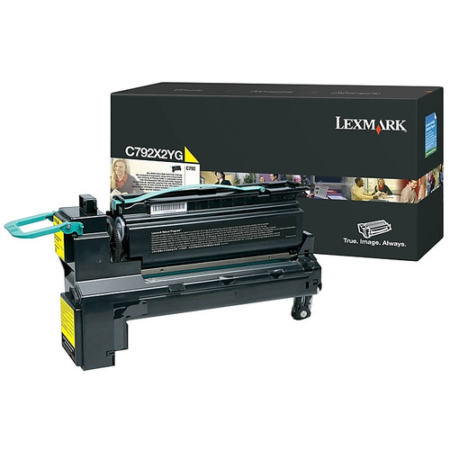 Lexmark C792X2YG Yellow Extra High Yield Toner Cartridge (65dd1091e8837636b11ac090_ud)