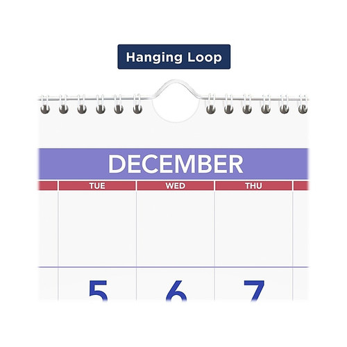2024 AT-A-GLANCE 12" x 27" Three-Month Wall Calendar (PM11-28-24)