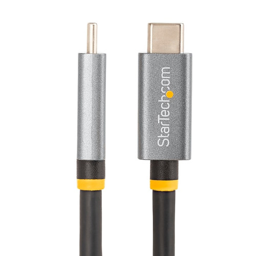 StarTech.com 3.3ft USB-C Cable, Charge/Sync, 8K 60Hz Audio/Video Cord, USB 40Gbps, USB4, Black (CC1M-40G-USB-CABLE)