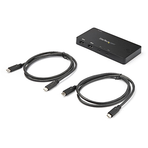 2 Port USB C KVM Switch - 4K 60Hz HDMI - Compact UHD Desktop KVM Switch w/USB Type C Cables - Bus Powered MacBook ThinkPad (65dd1157e8837636b11ac7ab_ud)