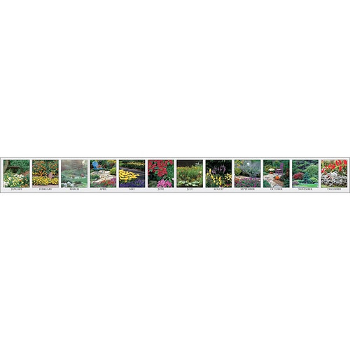 2023 House of Doolittle Earthscapes Gardens 8.5" x 4.5" Monthly Desk Calendar (309-23)