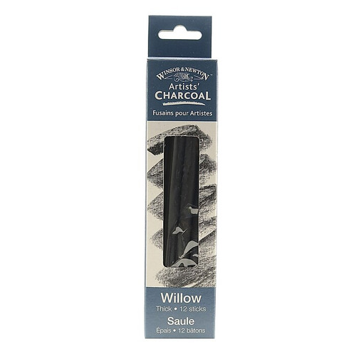 Winsor & Newton Willow Charcoal, Gray, 2/Pack, 2/Pack (50648-PK2)