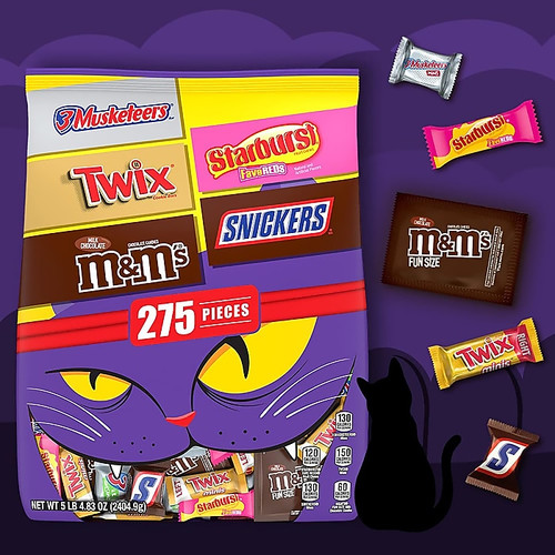 Mars Mixed Chocolate & Sugar Halloween Stand Up Pouch, 84.83 oz (225-00108)