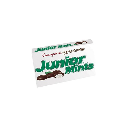 Junior Mints Mint Dark Chocolate Pieces, 4 oz., 12/Box (209-00093)