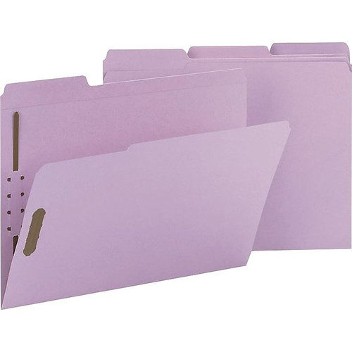 Smead Standard Recycled Classification Folder, Letter Size, Lavender, 50/Box (SMD12440)