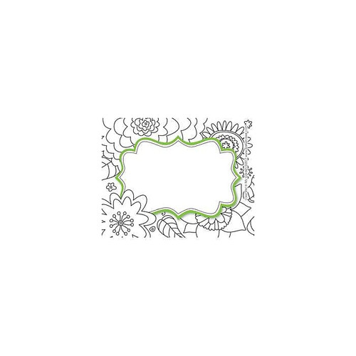 Barker Creek Color Me! In My Garden Name Tags, Self-Adhesive Labels, 3 1/2" x 2 3/4", 90/Pack (BC3771)