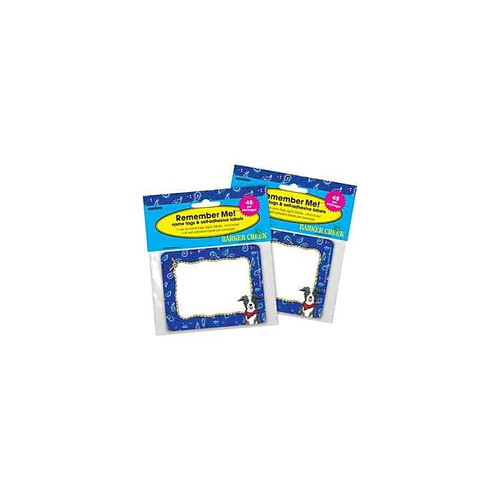 Barker Creek Western Name Tags, Self-Adhesive Labels, 3 1/2" x 2 3/4", 90/Pack (BC3746)