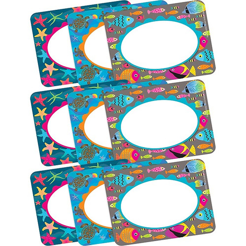 Barker Creek Name Tags/Self-Adhesive Labels, Kai Ola, 135/Set (4313)