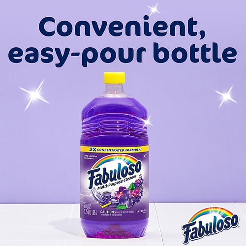 Fabuloso Multi-Purpose Cleaner, Lavender Scent, 169 fl. oz. (153122)