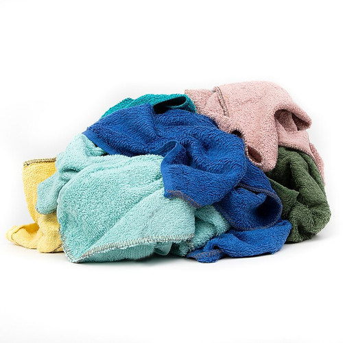 Monarch Brands Terry Cloth Wipers, Assorted (N-C60-25)