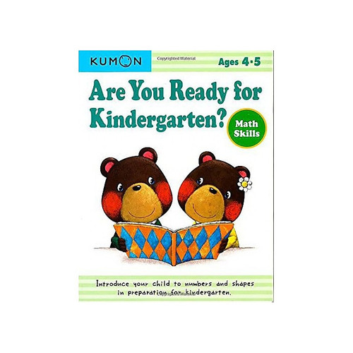 "Are you Ready for Kindergarten?: Math Skills" Paperback Book, Preschool - Kindergarten (968833)