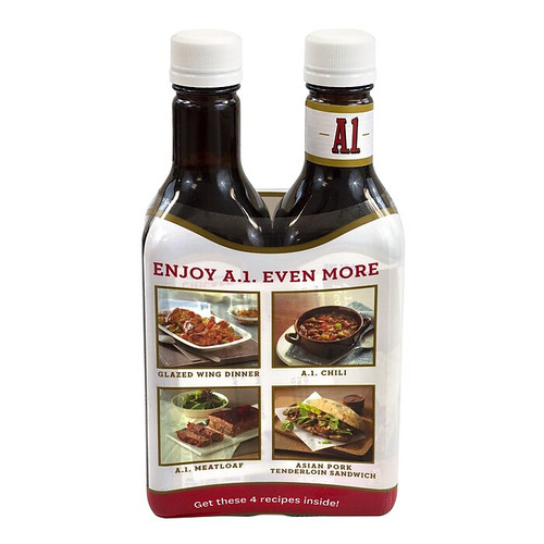 A.1. Original Steak Sauce, 15 oz., 2/Pack (220-00713)