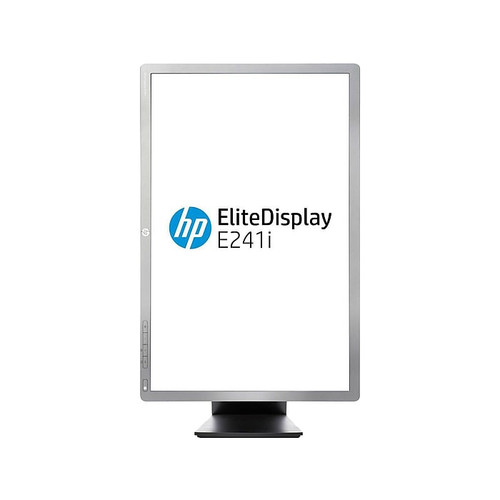 HP EliteDisplay E241i Refurbished 24" LED Monitor, Black (65dd1d82e8837636b11b345f_ud)